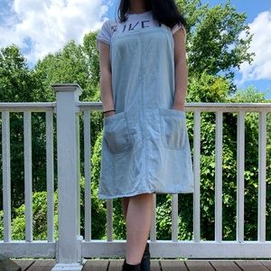 Spring Overall denim dress